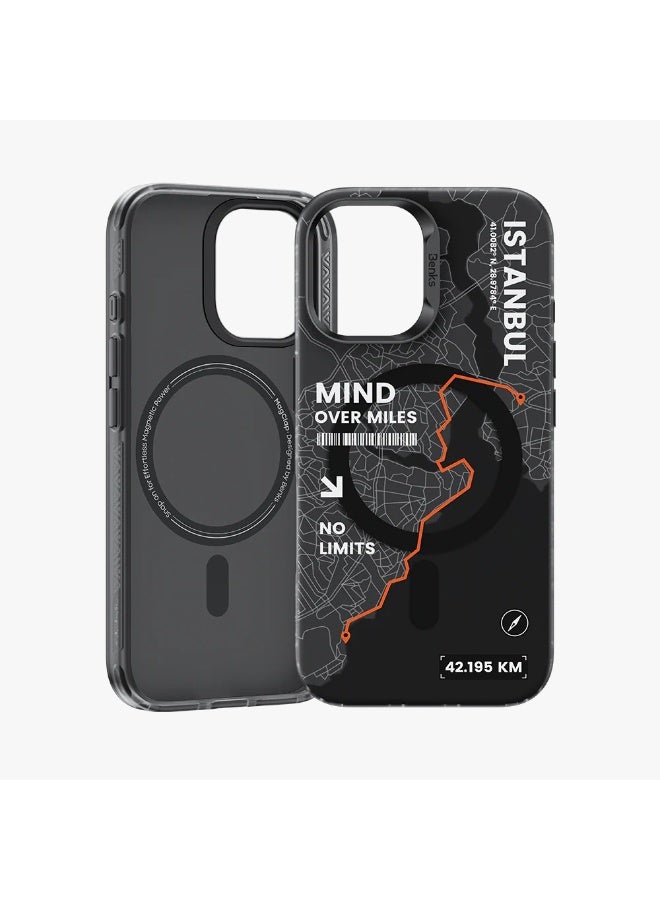 بينكس جراب Benks المميز لهاتف iPhone 17 Istanbul، متوافق مع زر التحكم بالكاميرا، ومتوافق مع MagSafe، جراب حماية عسكري مصنوع من ألياف كيفلر من دوبونت - Image 3